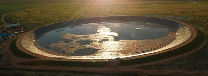 Invista em Irrigação Inteligente com a Geomembrana Polimanta Agro.