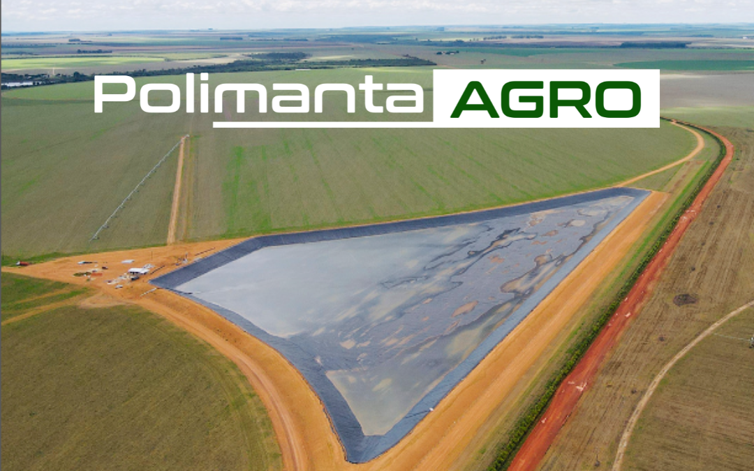 Conheça a linha de reservatórios de geomembrana para o agronegócio, a Polimanta Agro